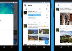 تطبيق تويتر لمنصة الأندرويد يحصل على تصميم جديد