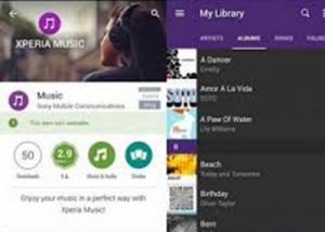 تطبيق Xperia Music من  Sony يصل على متجر Google Play