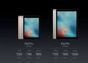 آبل تكشف عن الأسعار الرسمية لجهاز iPad Pro 9.7 الجديد