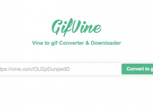 موقع  GifVine لتحويل مقاطع فاين إلى صور متحركة