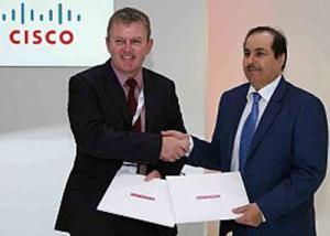اتفاقية تعاون استراتيجي بين "أريدُ" و "سيسكو" في قطر