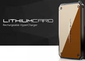 "  LithiumCard " قطعة صغيرة ستقوم بشحن هاتفك بسرعة كبيرة جداً