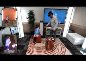 استعراض تقنية Holoportation من خوذة مايكروسوفت " HoloLens"