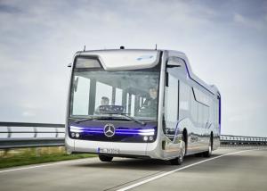 Mercedes تكشف رسميا عن حافله ذاتية القيادة Mercedes Future Bus