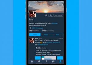 خاصية الوضع الليلي Night Mode تصل لتطبيق تويتر على منصة iOS