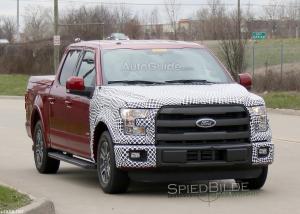 شاحنة بيك أب “فورد” F-150 القادمة الهجينة ترصد أثناء إجراء اختبارات عليها Ford