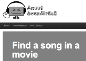   SweetSoundtrack للوصول إلى الموسيقى المستخدمة بالأفلام