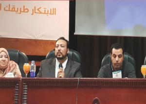  قافلة عالم رقمي تستمر فى  بحثها عن الابداع و الابتكار داخل  عقول و قلوب الشباب بجامعه   المنوفية