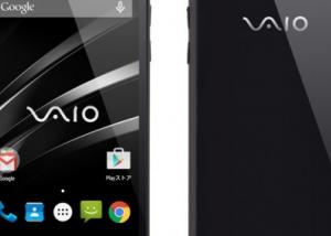 شركة VAIO تُطلق أوّل هاتف من إنتاجها في اليابان