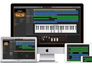 برنامج Apple GarageBand مع نغمات الصينية الكلاسيكية