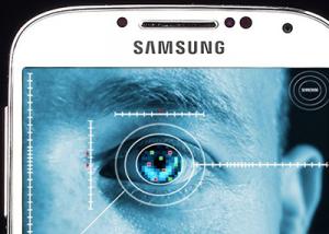 Galaxy S5 براءة اختراع  تقنية بصمة العين 