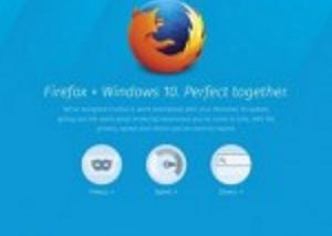 الإصدار 40 من المتصفح Firefox  متوافق أفضل مع نظام الويندوز 10