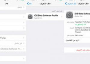 الخروج من برنامج آبل لتجربة النسخ الجديدة من نظام iOS