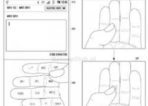 نظارة سامسونج : لتحويل يديك إلى لوحة مفاتيح افتراضية