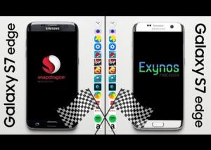 " Exynos " من Galaxy S7 Edge تتواجه مع نسخة SD820 في إختبار السرعة