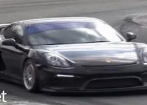 بورش تكشف عن سيارتها كايمن جي تي فور في لوس انجلوس الشهر المقبل Porsche Cayman GT4  