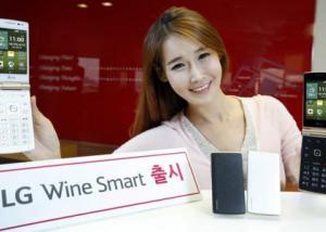 " LG  " تطرح هاتف " Wine Smart " بشاشة 3.5 بوصة