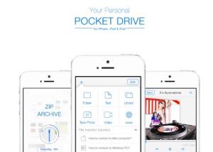 Pocket Drive تطبيق مميز يتيح لك تحويل هاتفك iPhone إلى قرص صلب خارجي
