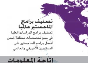احتيار  7 برامج الماجستير بالجامعة الامريكية بالقاهرة ضمن أفضل البرامج عالميا