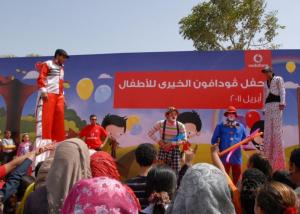 فودافون مصر تقيم حفلا خيريا لأكثر من800 طفل من كافة المحافظات
